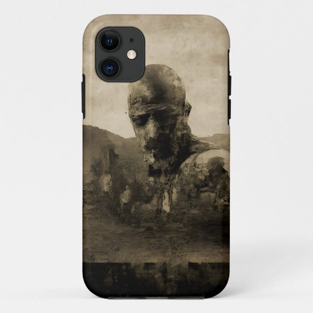 Handy-Fall für den alten Steinkrieger Case-Mate iPhone Hülle (Rückseite)