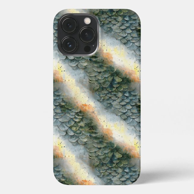 Handy-Fall für Dragon Scale iPhone 13 Pro Max Hülle (Rückseite)