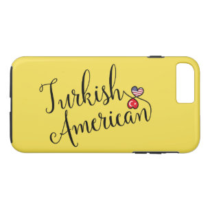 Handy-Fall für türkisch-amerikanische Herzklopfen Case-Mate iPhone Hülle