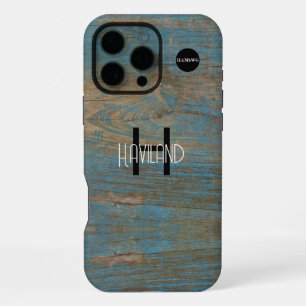 Handy-Fall HAMbWG für Holzdesign iPhone 16 Pro Max Hülle