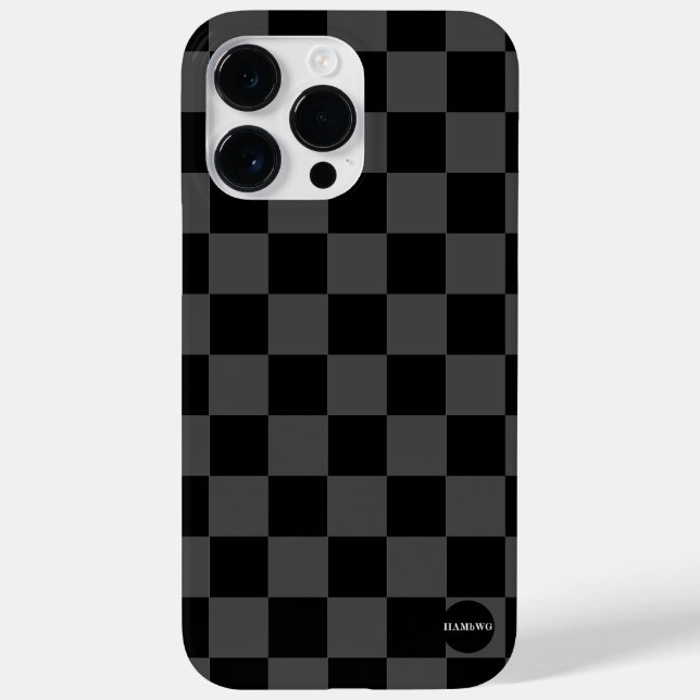 Handy-Fall - HAMbyWG-Schachbrett Case-Mate iPhone 14 Pro Max Hülle (Rückseite)