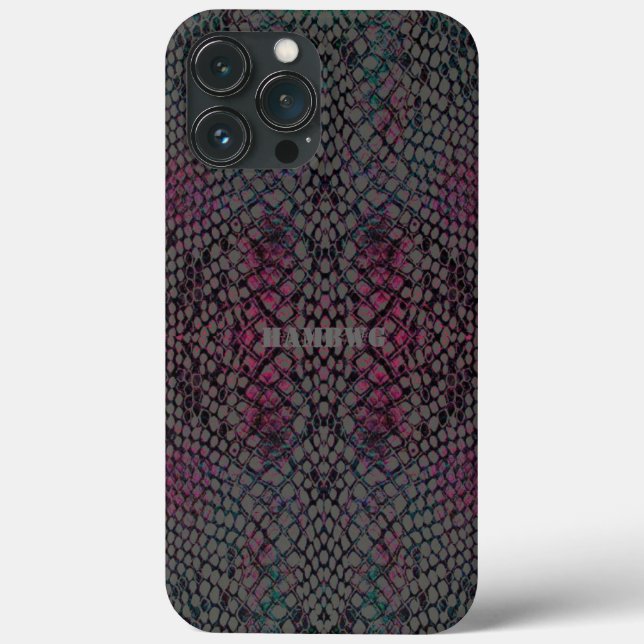 Handy-Fall Snakeskin - HAMbyWG Case-Mate iPhone Hülle (Rückseite)