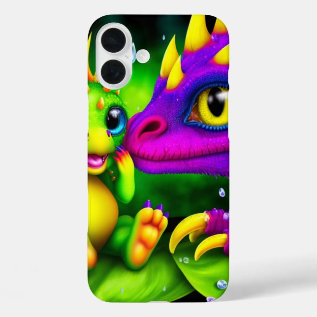Handy-Fall von Kreaturen iPhone 16 Plus Hülle (Rückseite)