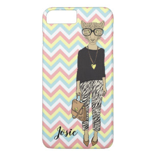 Handy-Gehäuse-Abdeckung Hipster Katze hinzufügen Case-Mate iPhone Hülle