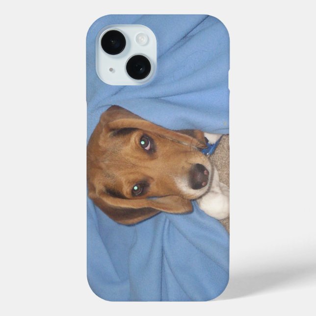 Handy-Gehäuse für benutzerdefinierten Hund-Foto Case-Mate iPhone Hülle (Rückseite)