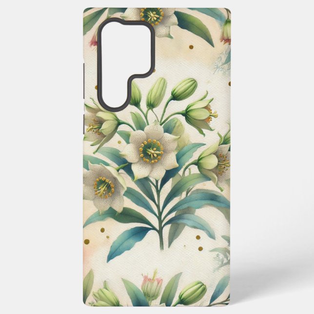 Handy-Gehäuse für tropische Blume, Samsung Galaxy Hülle (Rückseite)