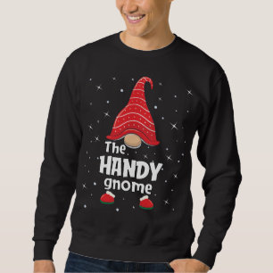 Handy Gnome Familie passt Weihnachten Funny Pajama Sweatshirt