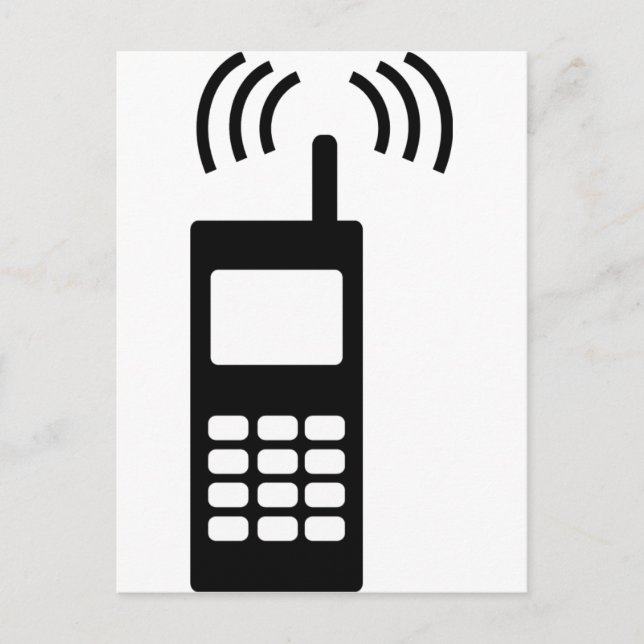 Handy Postkarte (Vorderseite)