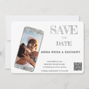 *~* Handy QR AR6 Foto WEDD SPEICHERN Einladung