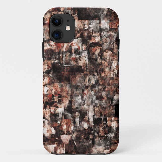 Handyfall für künstlerisches Portrait Case-Mate iPhone Hülle (Rückseite)