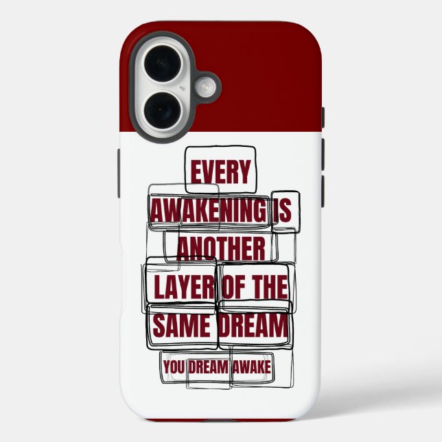 Handyhülle Dream Awake iPhone 16 Hülle (Rückseite)