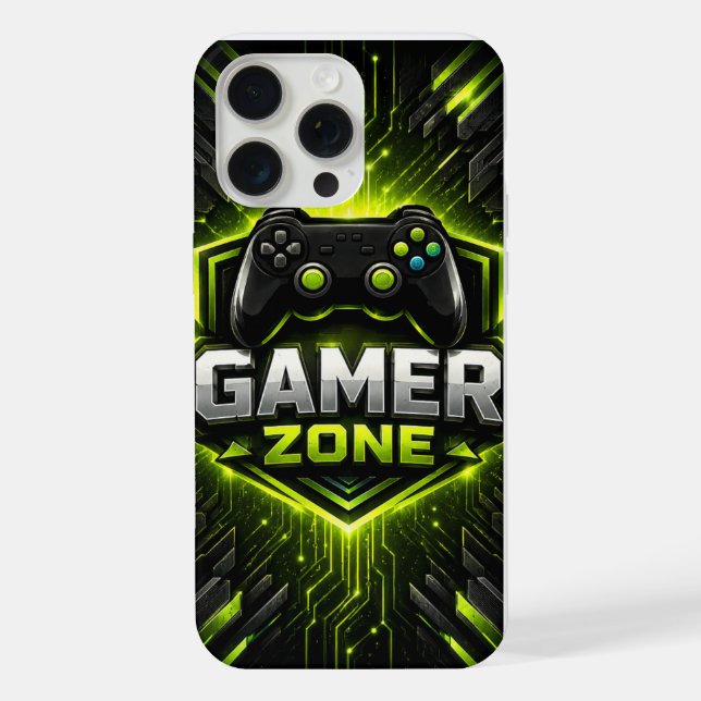 Handyhülle Gamer Zone iPhone 15 Pro Max Hülle (Rückseite)