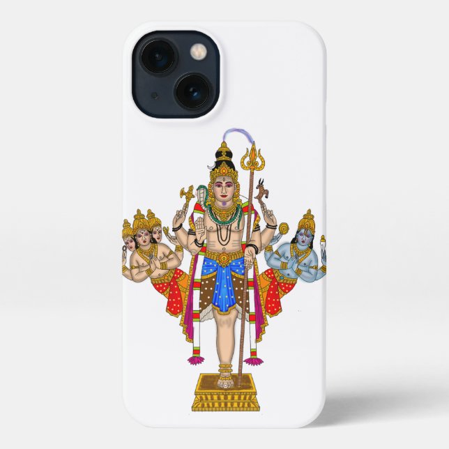 Handyhülle Lord Ekpada Shiva iPhone Hülle (Rückseite)