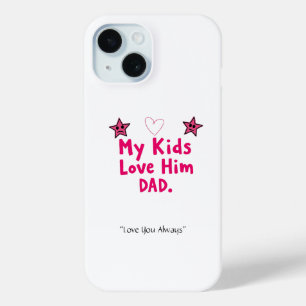 Handyhülle „Meine Kinder lieben ihn“ – Individuell Case-Mate iPhone Hülle