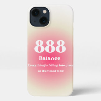 Handyhülle mit Angel Number 888 iPhone Hülle