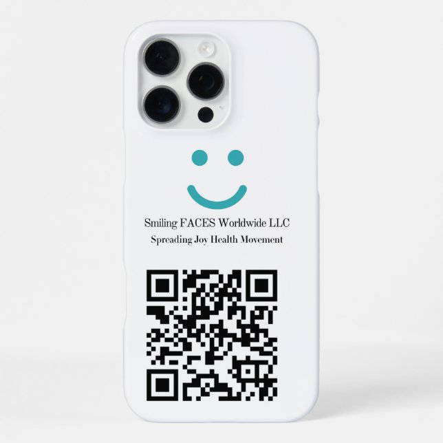 Handyhülle QR iPhone 16 Pro Max Hülle (Rückseite)