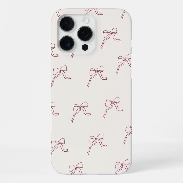 Handyhülle rosa 🎀 iPhone 16 pro max hülle (Rückseite)