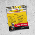 Handyman Bear Beruflich House Reparaturservice Flyer<br><div class="desc">Handyman Bear Beruflich House Repair Service Flyer.</div>