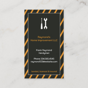 Handyman Business Card Visitenkarte