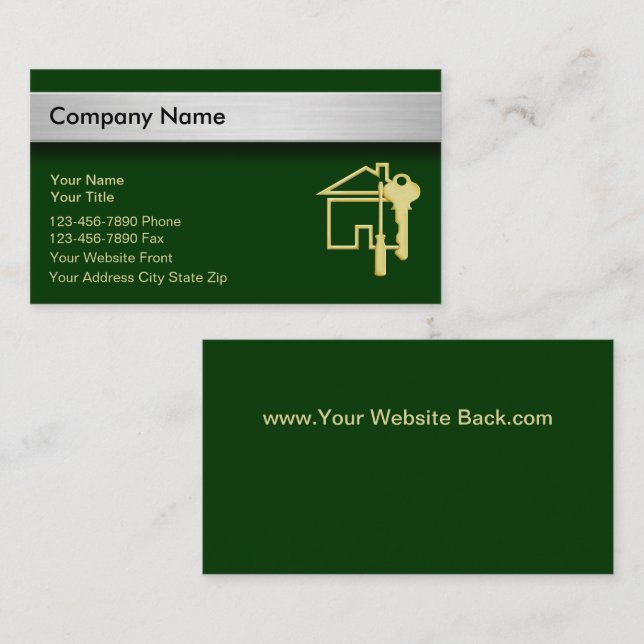 Handyman Business Cards Visitenkarte (Vorne/Hinten)