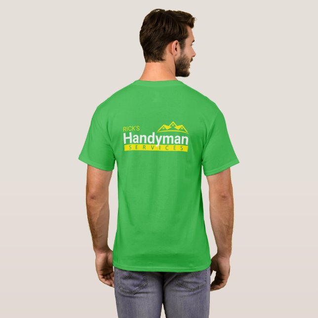 Handyman Business Mens T - Shirt - Zuhause Busines (Schwarz voll)