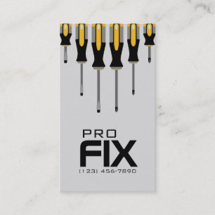 Handyman, Carte de visite de maintenance