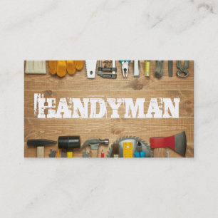 Handyman, Carte de visite de maintenance