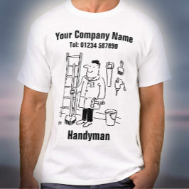 Handyman Cartoon T-Shirt
