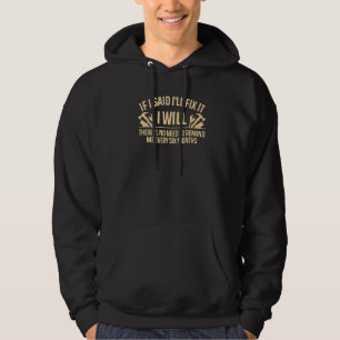 Handyman for Men Vater Carpenter Klempner Elektris Hoodie