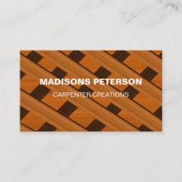 handyman Holzschnitzerei Visitenkarte