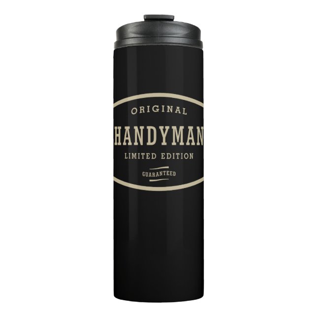 Handyman Masterpiece Edition - Fixologe Thermosbecher (Vorderseite)