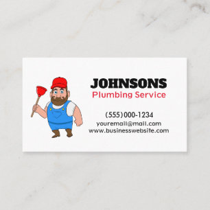 Handyman Plumber Maintenance Visitenkarte