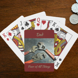 Handyman Red Handled Wrenches spielen Karten Spielkarten