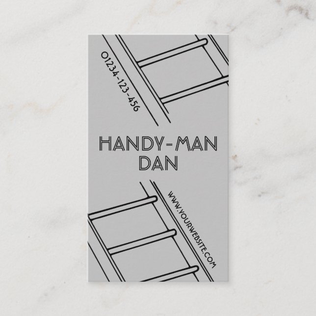 HandyMan/Reparatur-Typ-Visitenkarte Visitenkarte (Vorderseite)