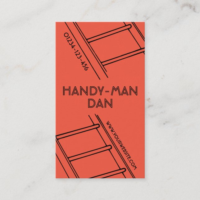 HandyMan/Reparatur-Typ-Visitenkarte Visitenkarte (Vorderseite)