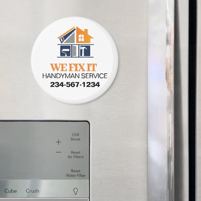 Handyman-Service-Werbung Magnet (In Situ (Kühlschrank))