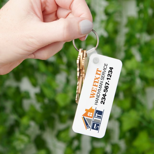 Handyman-Service-Werbung Schlüsselanhänger (Hand)