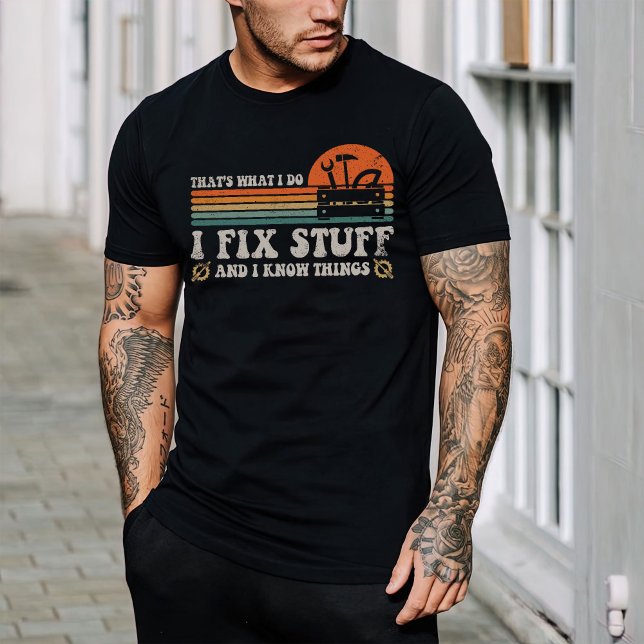 Handyman Shirt, Le T-Shirt Hammer, je répare des t (Créateur téléchargé)