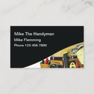 Handyman Tool Belt Business Cards Visitenkarte