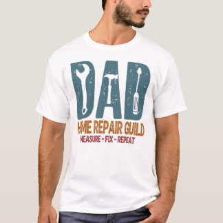 Handyman-Vater-Heimwerker-Gilde-Werkzeuge Grafik T-Shirt