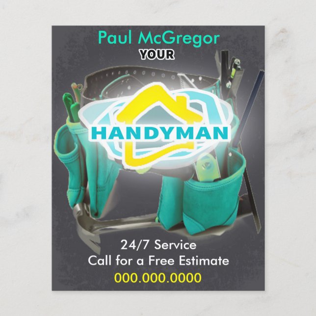 Handymen Flyer (Vorne)