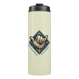 Handzeichen Thermosbecher