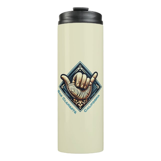 Handzeichen Thermosbecher (Vorderseite)