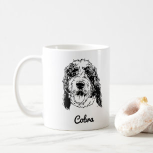 HandZeichn von Haustieren Kaffeetasse