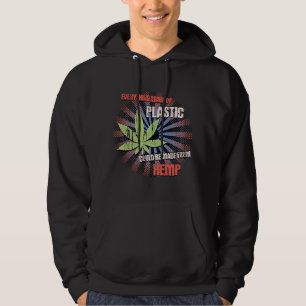 Hanf-Plastik Hoodie