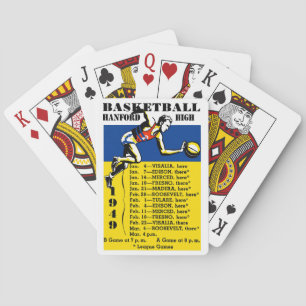 HANFORD, KALIFORNIEN SPIELKARTEN. SPIELKARTEN