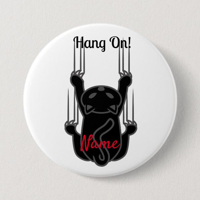 Hang auf Black Cat Thunder_Cove Button (Vorderseite)