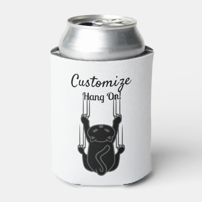 Hang auf Black Cat Thunder_Cove Dosenkühler (Kanne Vorderseite)