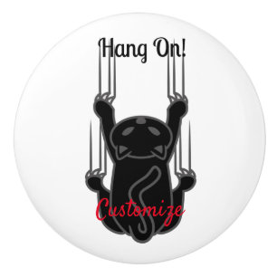 Hang auf Black Cat Thunder_Cove Keramikknauf