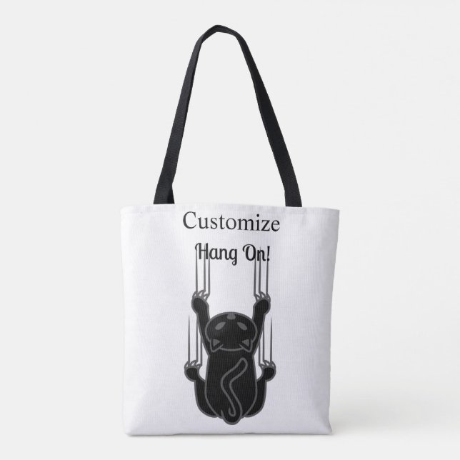 Hang auf Black Cat Thunder_Cove Tasche (Rückseite)